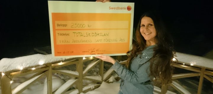 Fin gåva av Åre Björnens Samfällighetsförening! Fin gåva av Åre Björnens Samfällighetsförening!